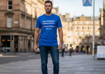 stop asking for independence t shirt